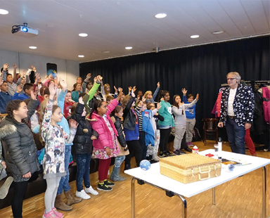 Schrijver in de Klas de Bibliotheek Eemland